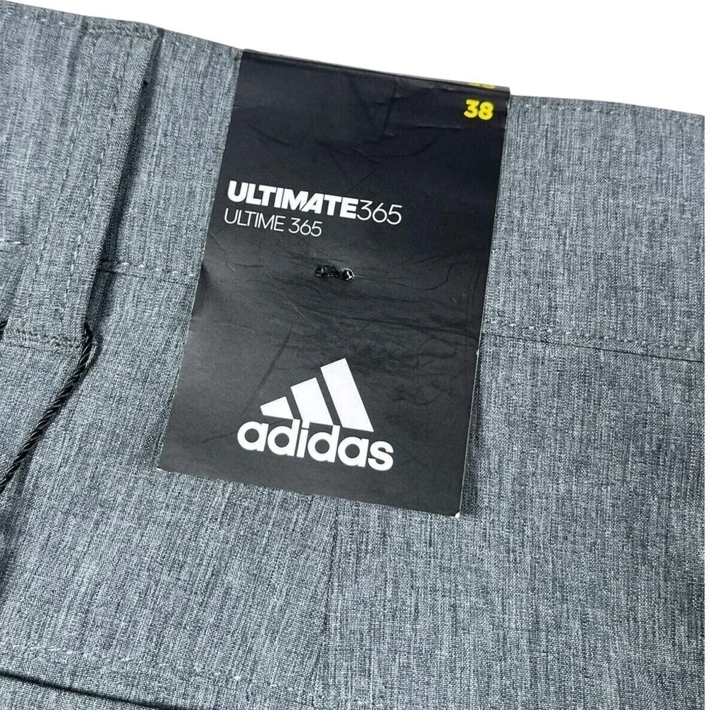 Adidas Ultimate365 Golf Shorts Men's 38 Dark Grey Heather Woven‎ NWT NEW